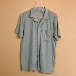 Onia French terry camp shirt